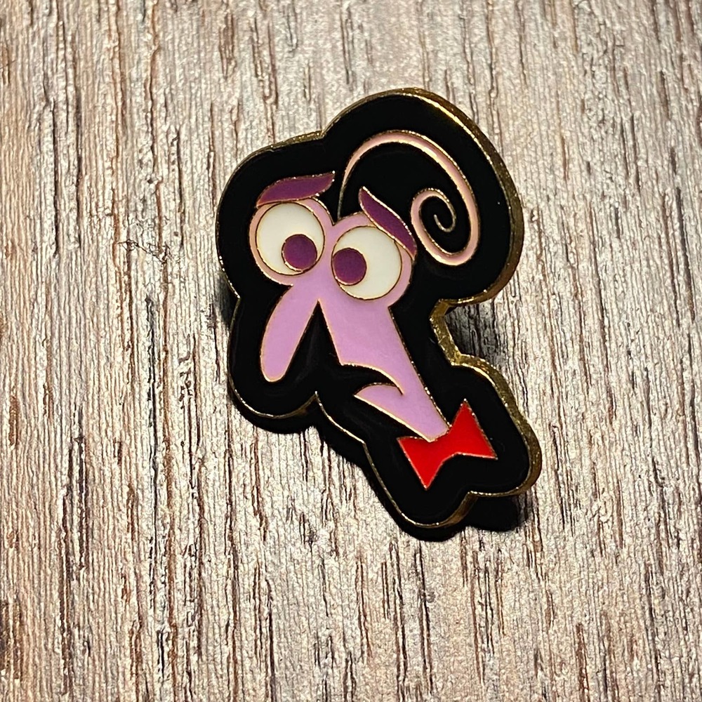 Disney pixar parks inside out fear nervous purple emotion pin 2015